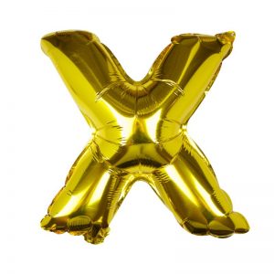 Buchstaben Ballon X