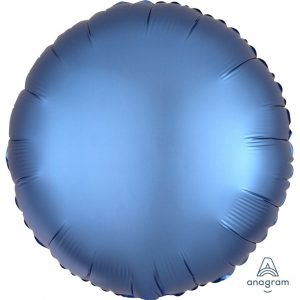 Folienballon Kreis blau