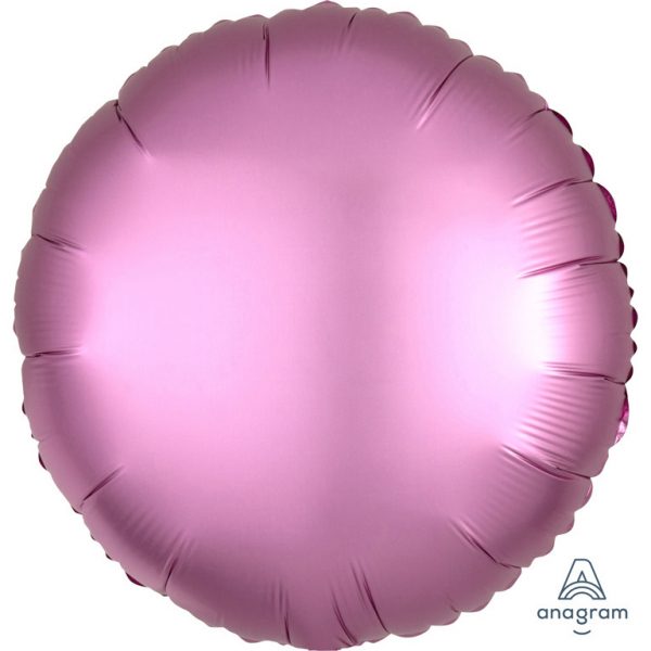 Folienballon Kreis pink
