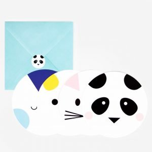 Panda Einladungen